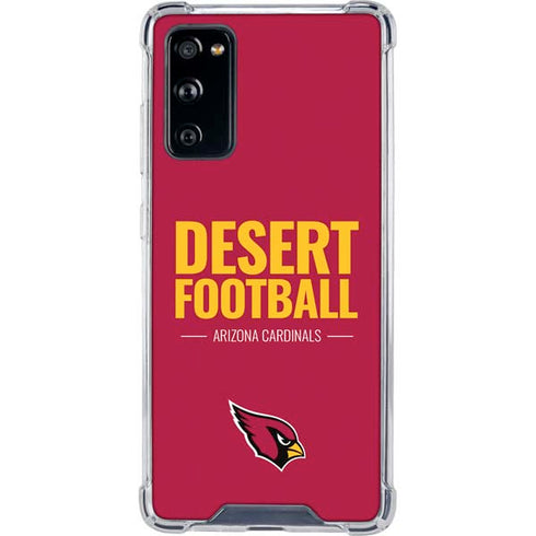 NFL Arizona Cardinals Team Motto Galaxy S20 FE Clear Case